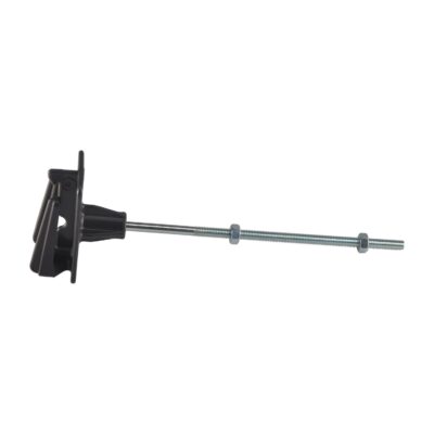 Aislador M6 dos tuercas 210mm cinta de paso 10u