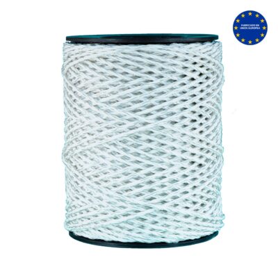 Cable con acero inoxidable blanco 3 conductores