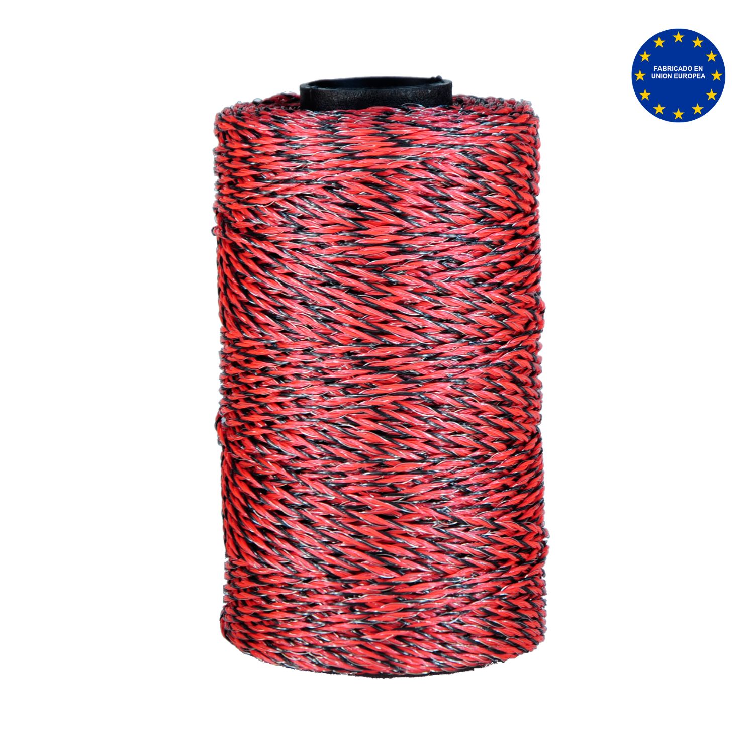 Cable con acero inoxidable rojo y negro 3 conductores 200m