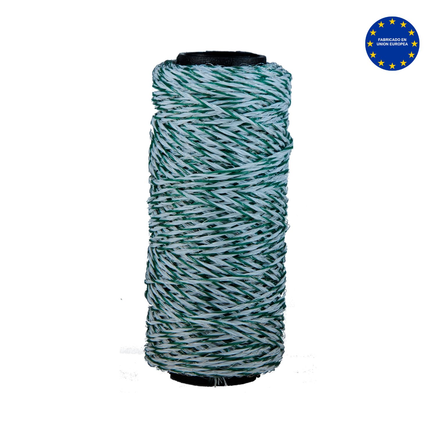 Cable con acero inoxidable de jardín blanco y verde 3 conductores