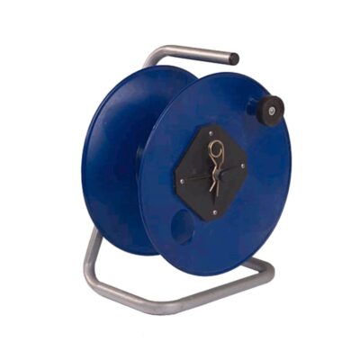 Carrete grande con soporte y bandolera