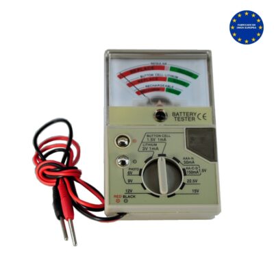 Comprobador de pila 9V