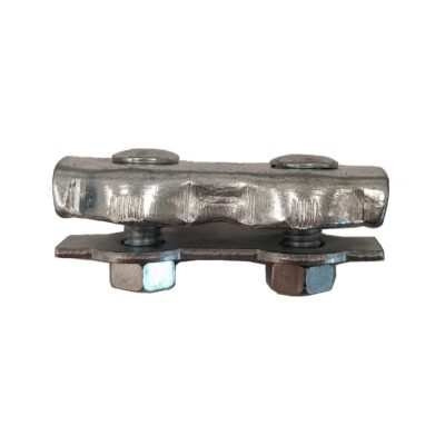 Conector de abrazaderas para unir cables