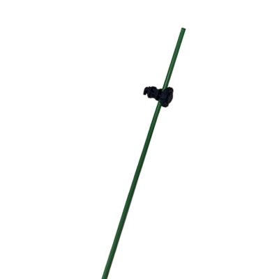 Pica de fibra verde 1,20m sin aislador 25u