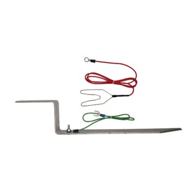 Pica doble escuadra con cables