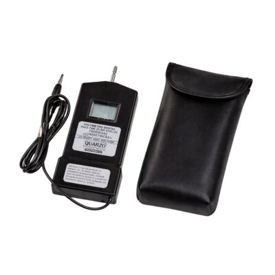 Voltímetro digital con funda y pila 12V